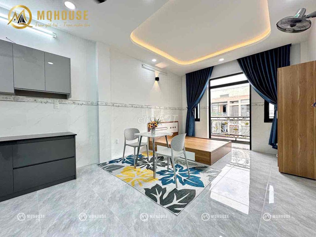 The balcony studio - right at Tây Thạnh - full interior