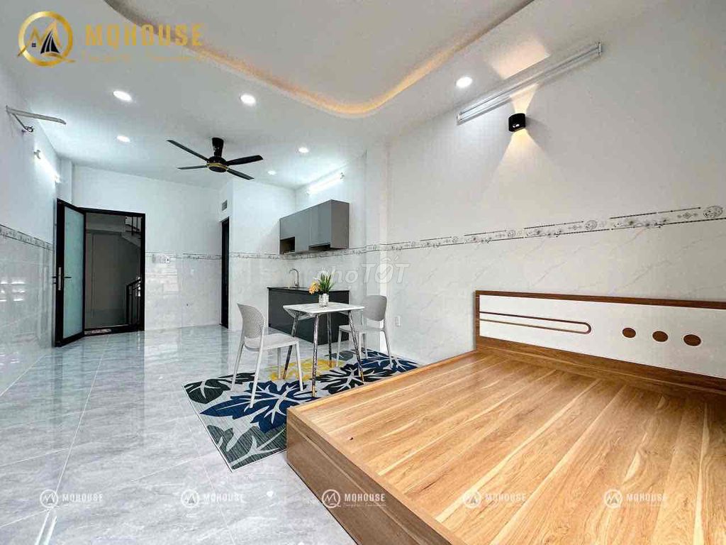 The balcony studio - right at Tây Thạnh - full interior