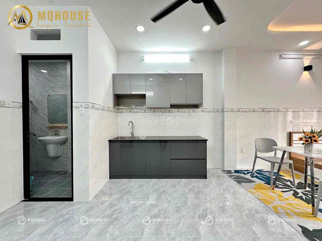 The balcony studio - right at Tây Thạnh - full interior