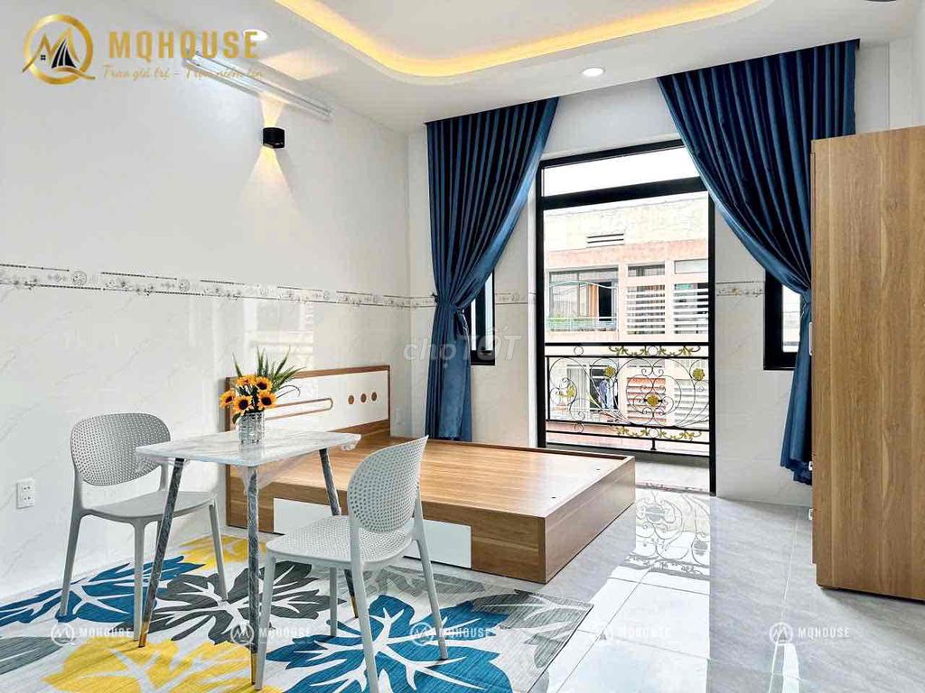 The balcony studio - right at Tây Thạnh - full interior