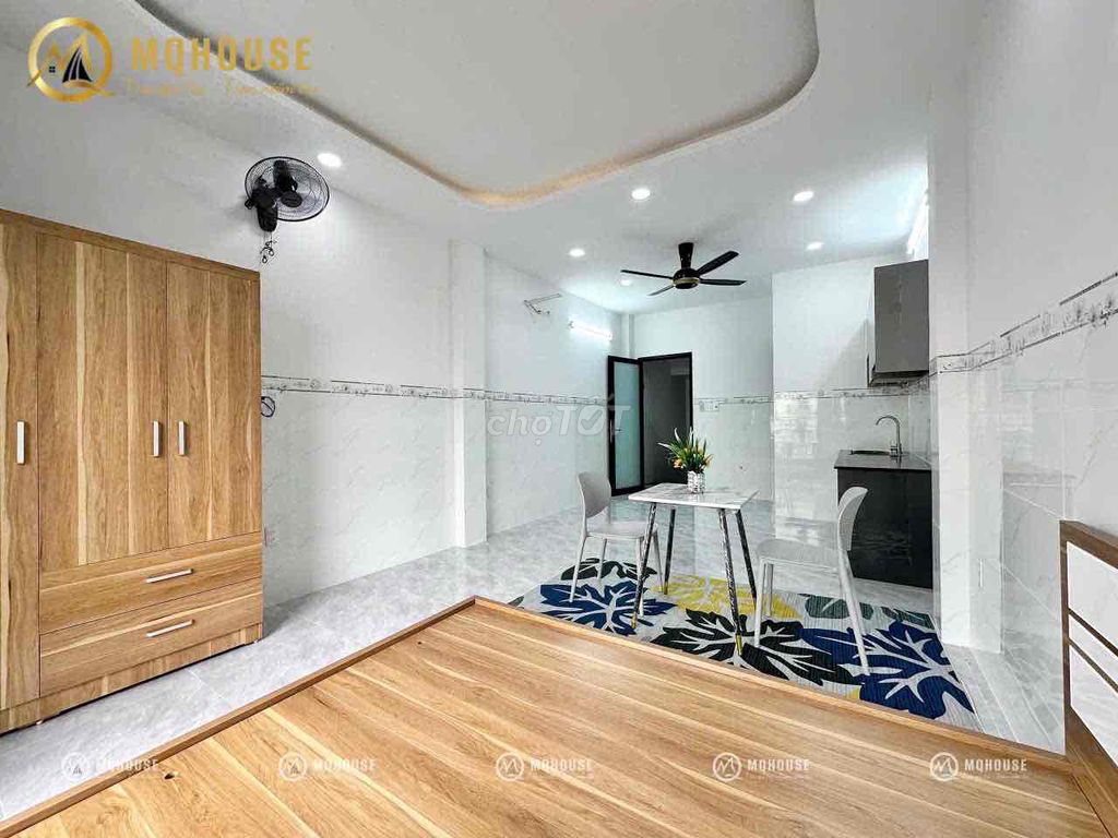The balcony studio - right at Tây Thạnh - full interior