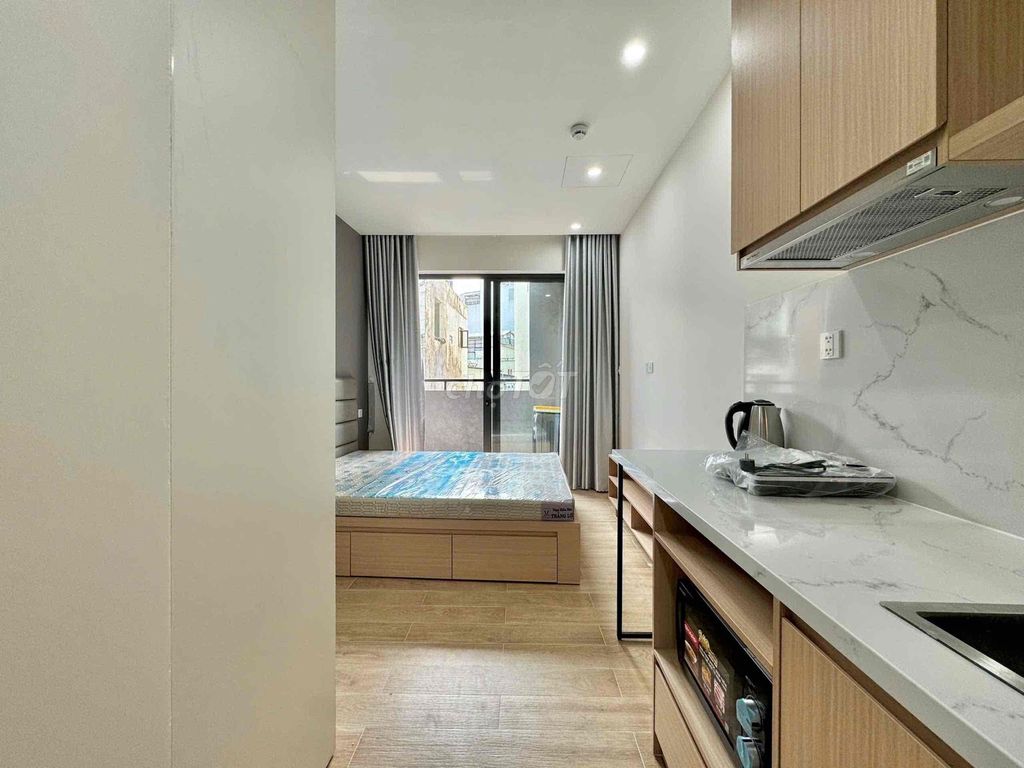 The new apartment is full of furniture - The balcony is open - High Chan, Phú Nhuận