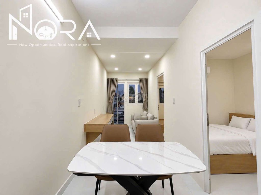 Two bedrooms, two full bedrooms, new building 100% beautiful near the third quarter.