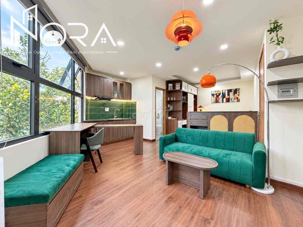 Open new project - kitchen break studio, balcony - Hoàng Sa, District 3.