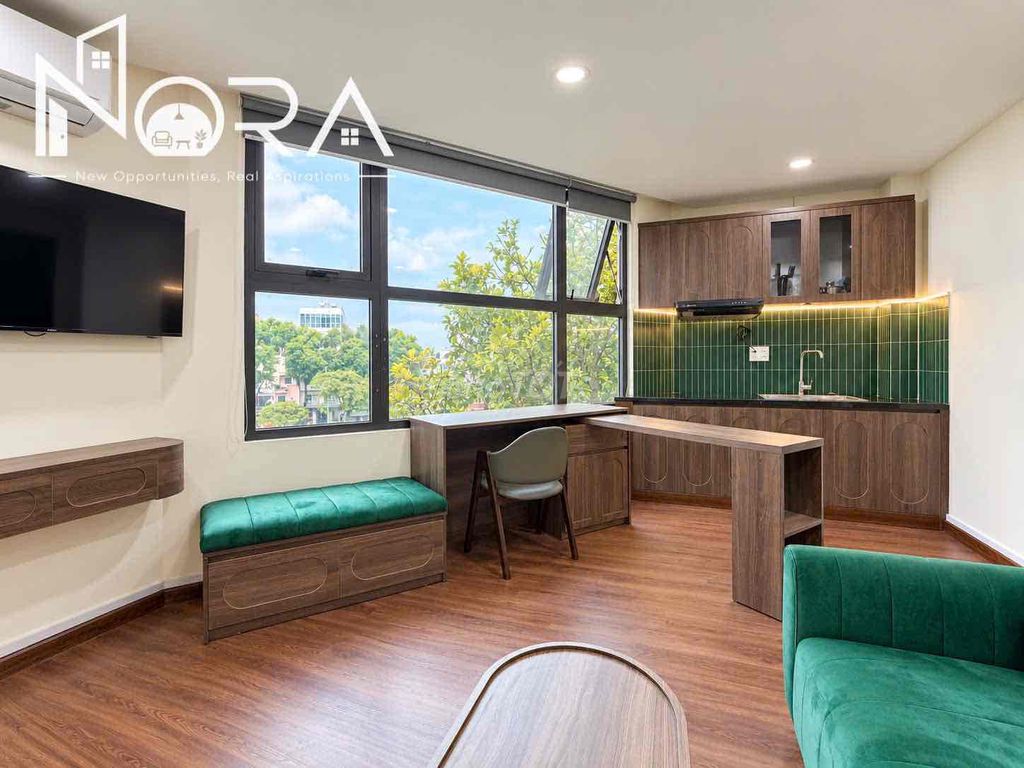 Open new project - kitchen break studio, balcony - Hoàng Sa, District 3.