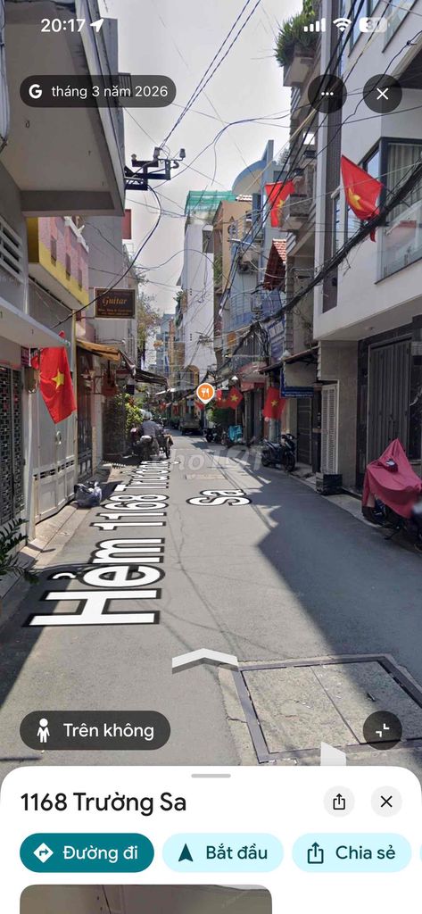 Rent a nice apartment, 4x10. 2nd floor. 10 million.