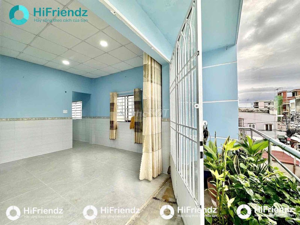 One bedroom, one super wide balcony living room, built aeon Tân Phú.
