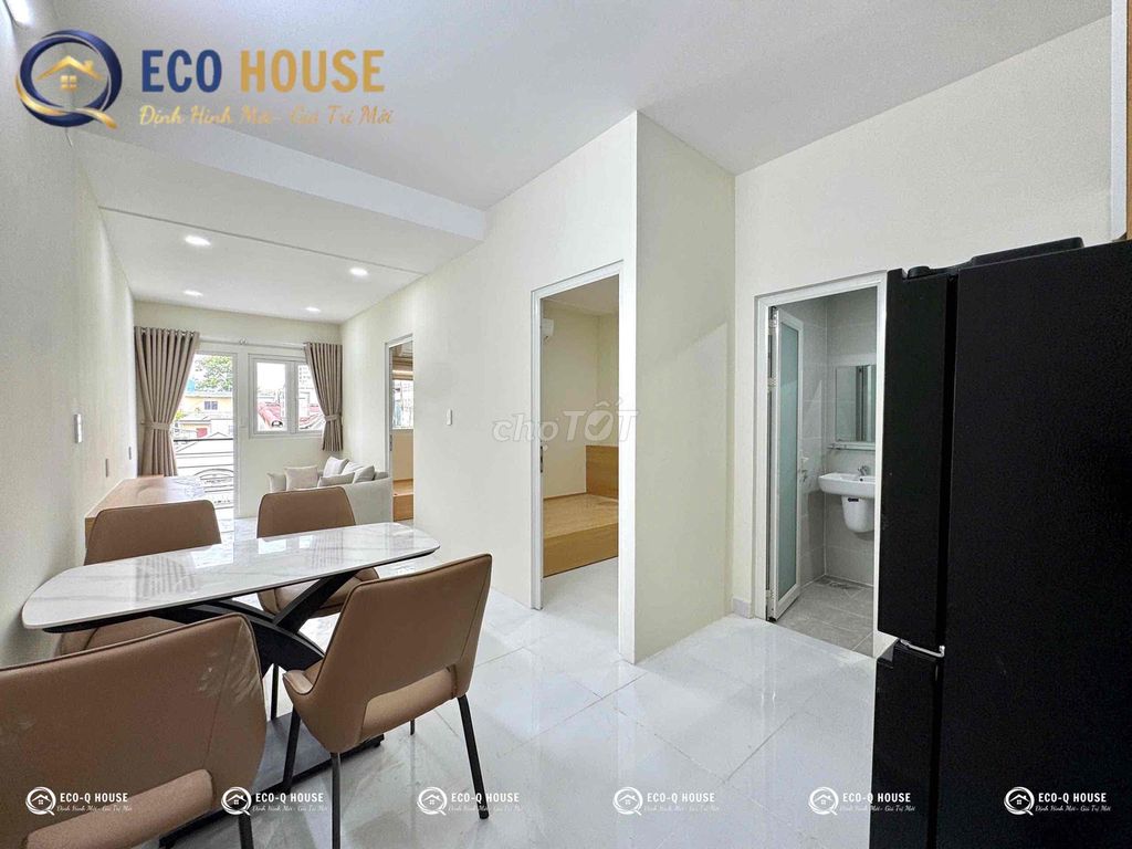 Rent a two-size new bedroom, 80 M2 right at Phạm Văn Hai.