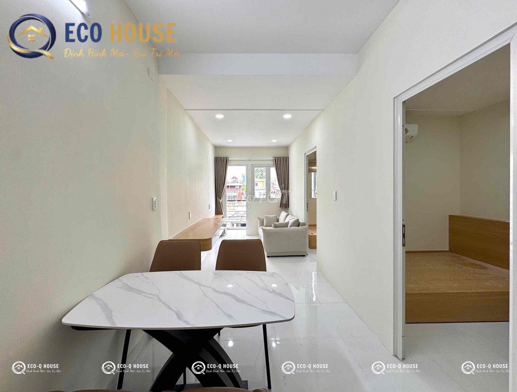 Rent a two-size new bedroom, 80 M2 right at Phạm Văn Hai.