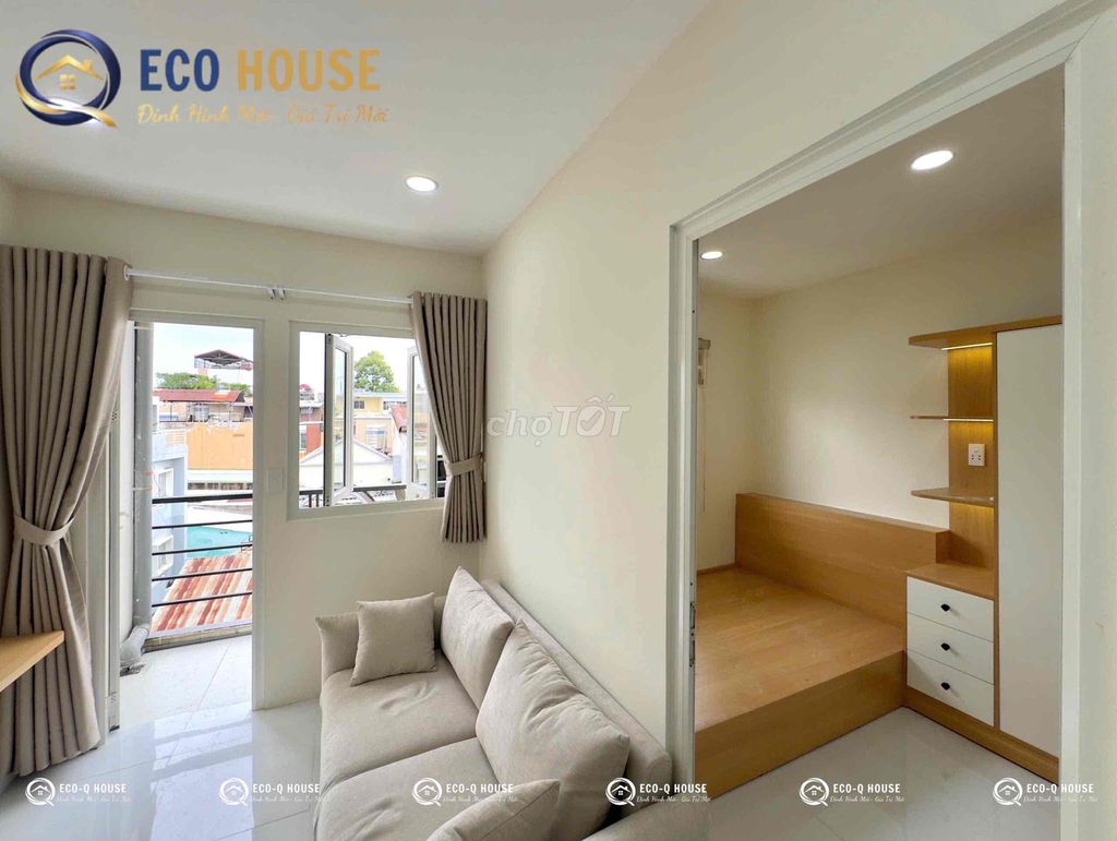 Rent a two-size new bedroom, 80 M2 right at Phạm Văn Hai.