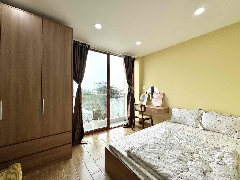 One bedroom - kitchen cup - full interior right on toart Phan Huy Ích