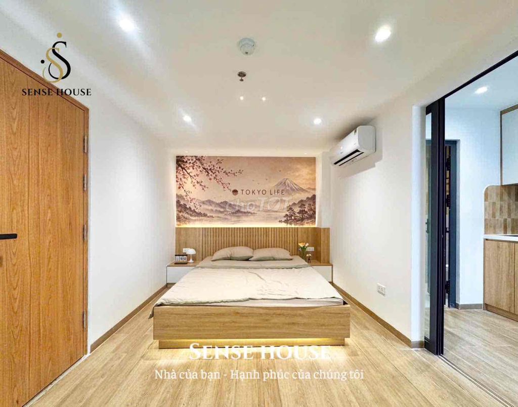 The new apartment is 100 percent suitable for people who work and go to school
