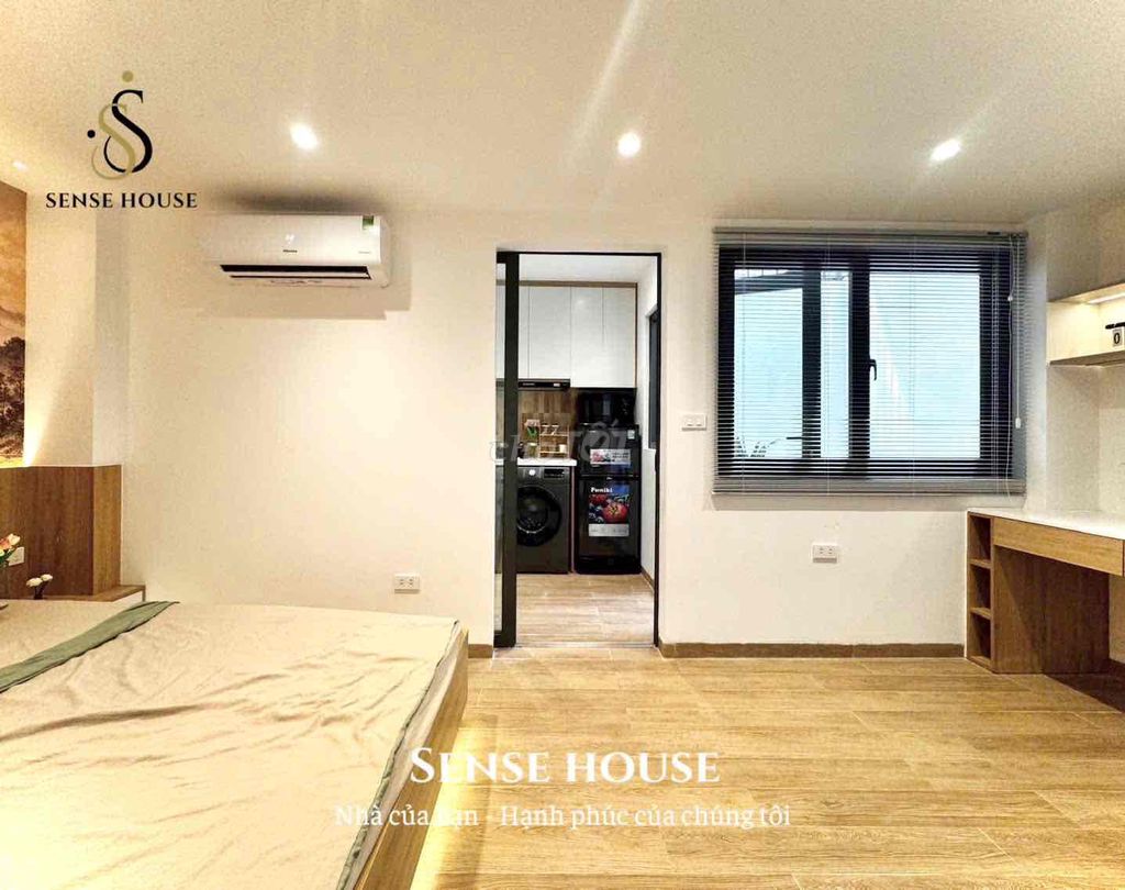 The new apartment is 100 percent suitable for people who work and go to school