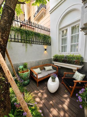 The Nguyễn Văn Hưởng building house, Thảo Điền – new interior 100%.