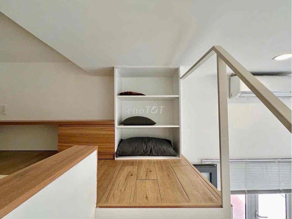 Renting the modern apartment - full Thảo Điền interior near the bridge