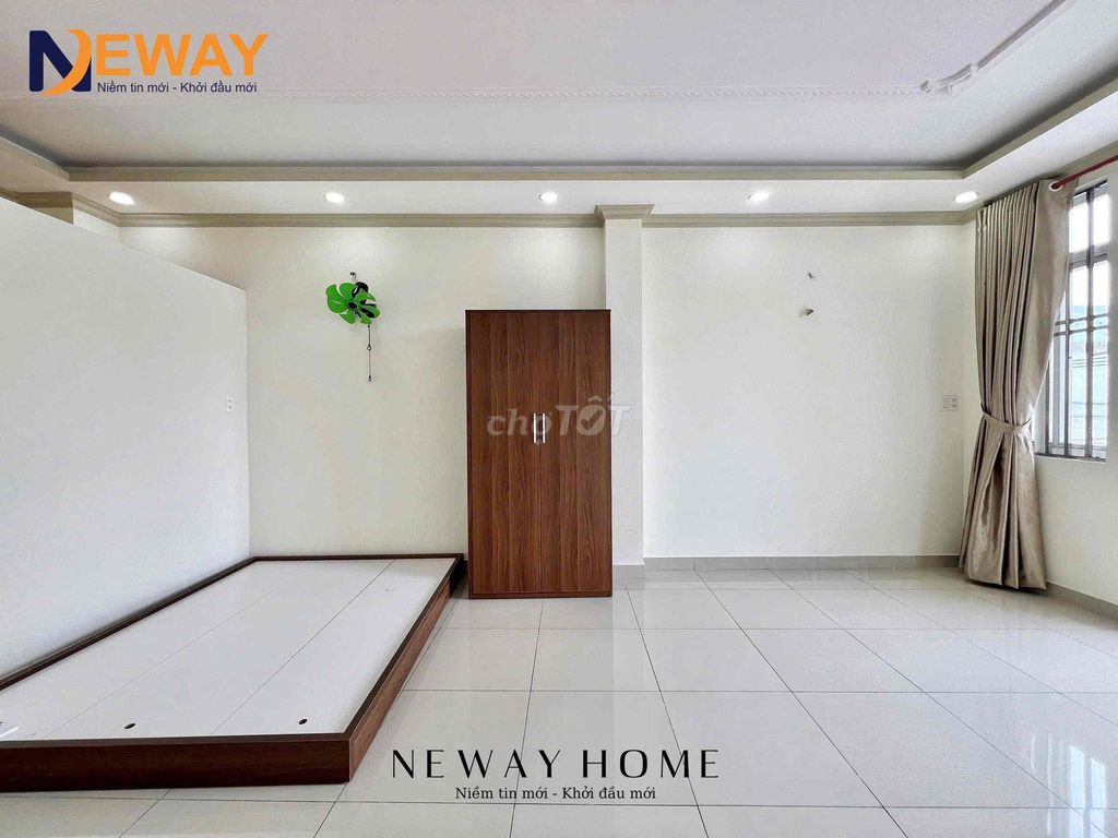 The big balcony service apartment is located in the Y-shaped interior, close to aeon mall Tân Phú