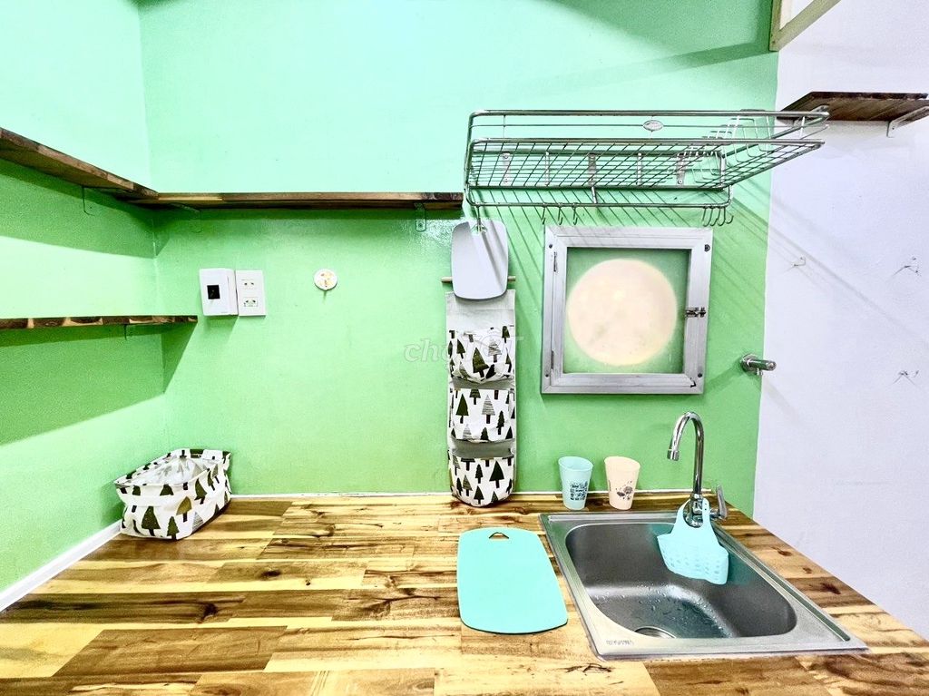 Private yard two rooms, two toilets, M.S., blue, s-Bình Thạnh