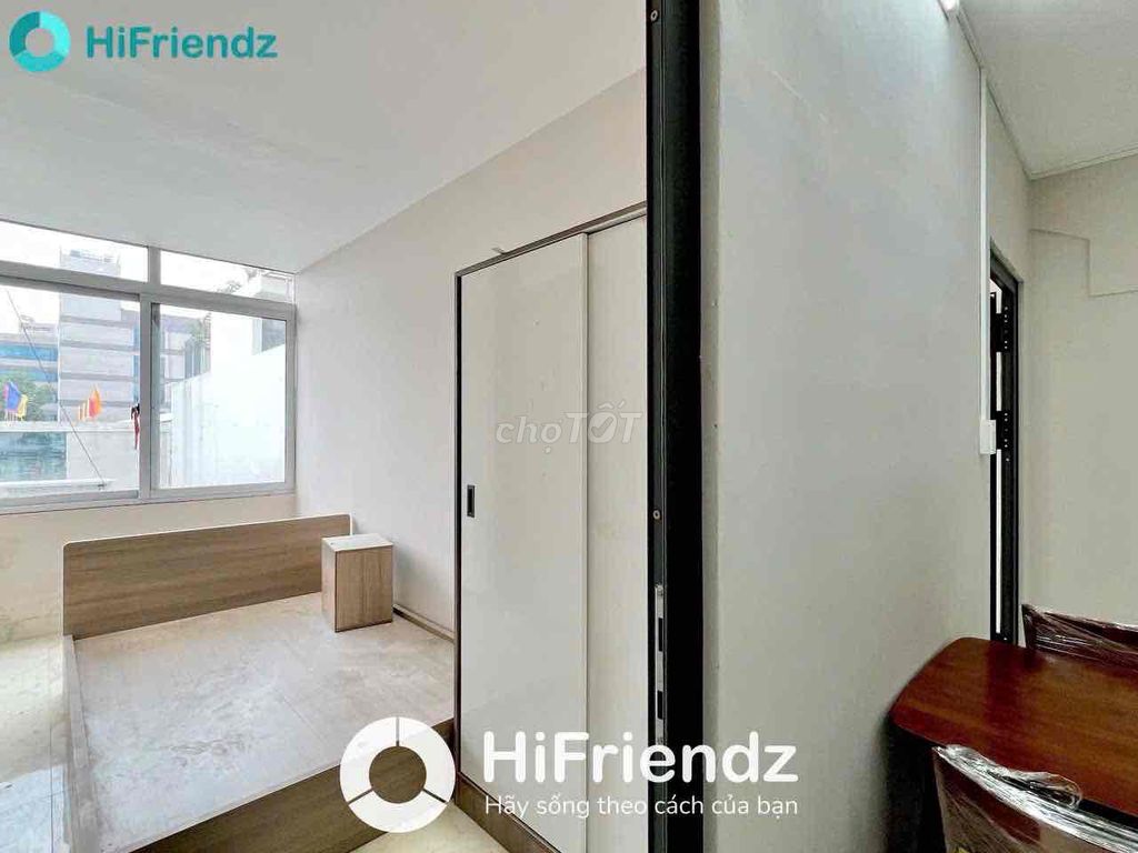 2 Bedroom - 45 m2 - Full Inside - Lý Thường Kiệt Private Wash