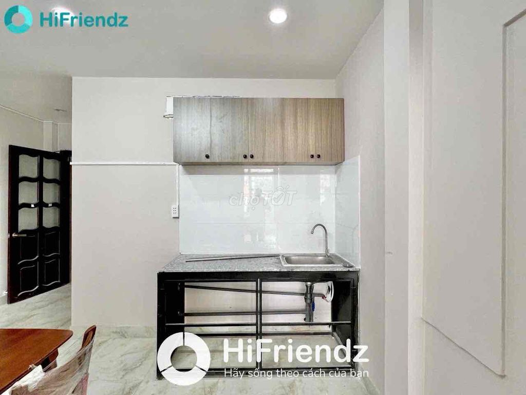 2 Bedroom - 45 m2 - Full Inside - Lý Thường Kiệt Private Wash