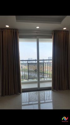 Rent two bedroom two, three bathrooms, curtains, air conditioning 12 million a month.