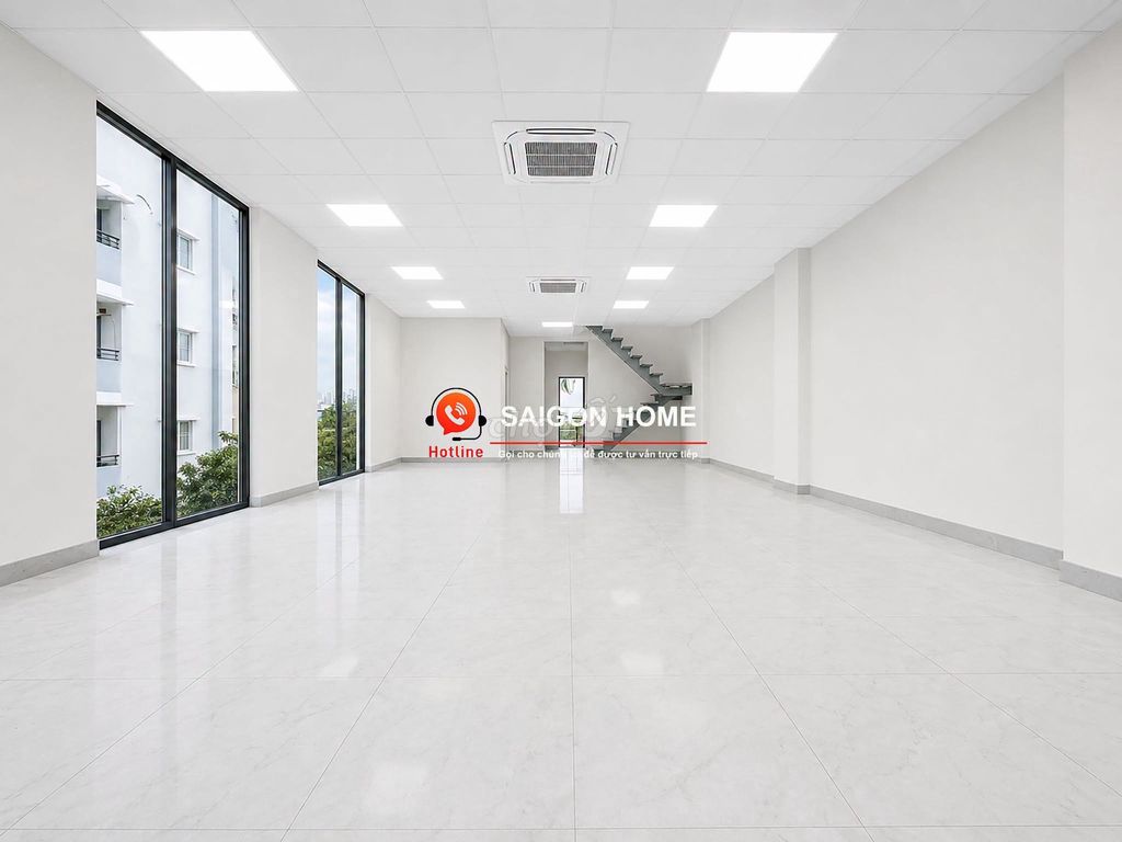 Rent a new building 100 percent.