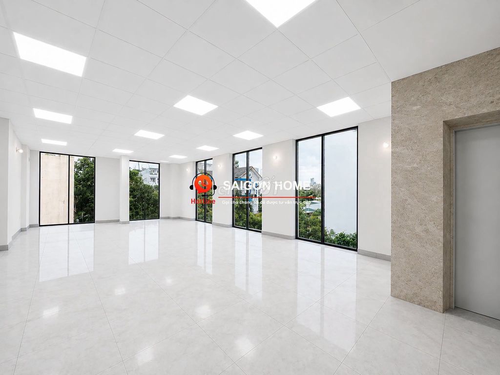 Rent a new building 100 percent.