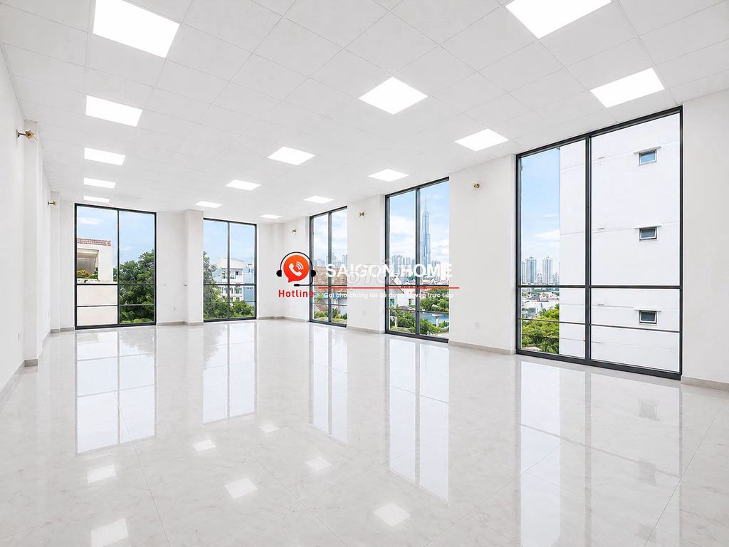 Rent a new building 100 percent.
