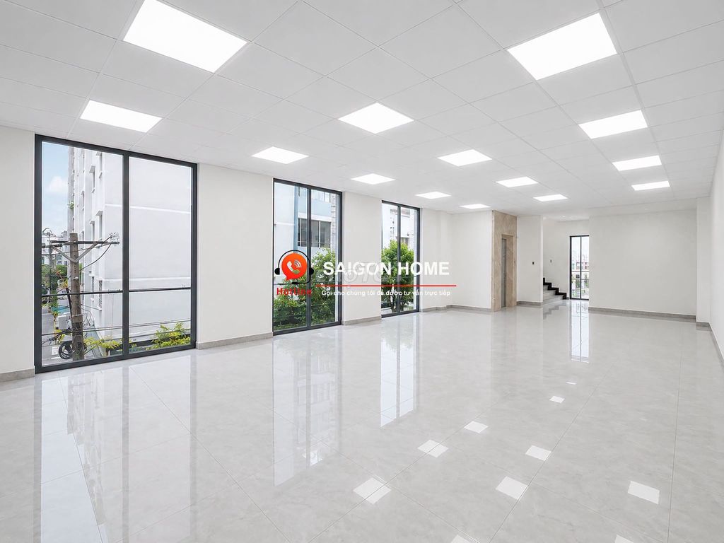 Rent a new building 100 percent.
