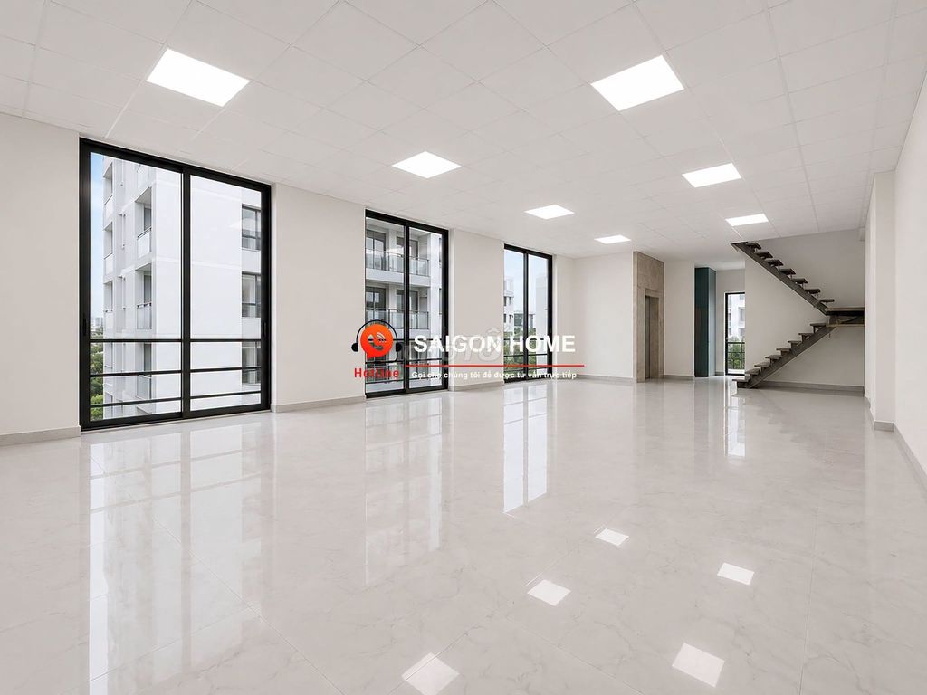 Rent a new building 100 percent.