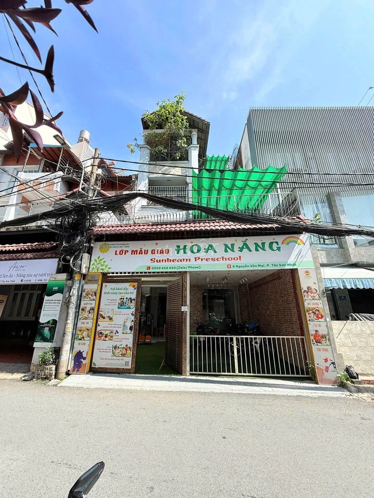 Rent 6 Nguyễn Văn Mại Tân Bình, Area: 6.5 x29 meters, 3 floors.
