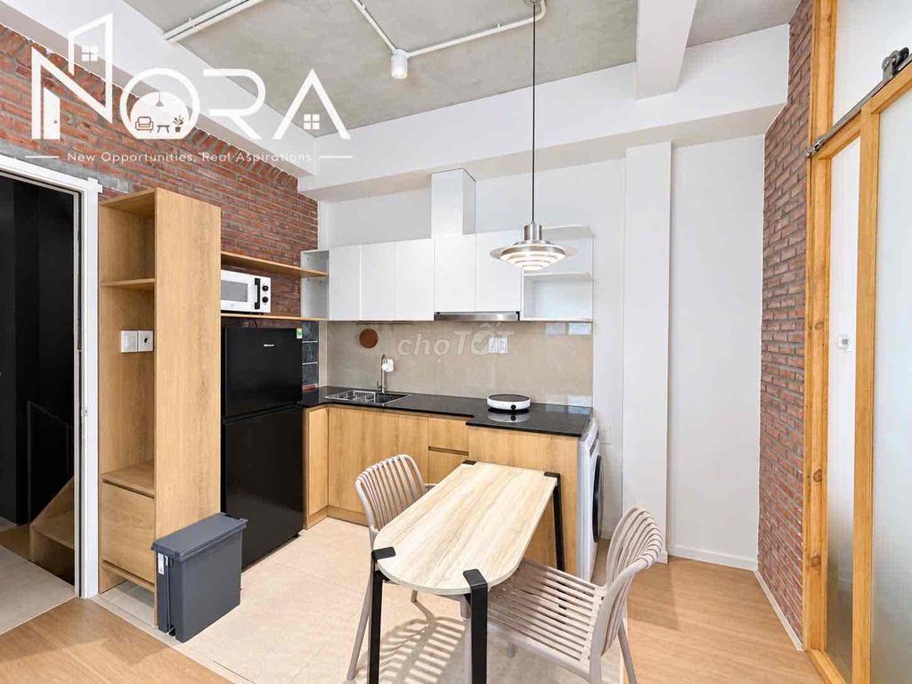 Opening apartment 1 bedroom, full interior at Trần Hưng Đạo, District 1.