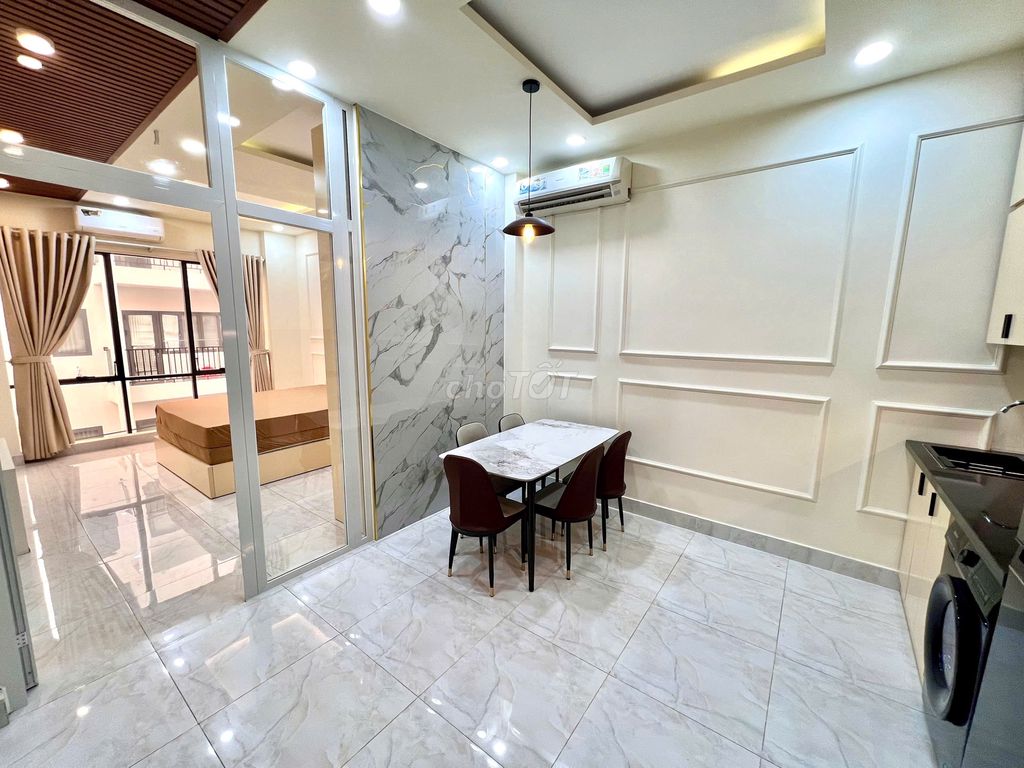 luxury apartment full view of the full Bình Thạnh utility area.