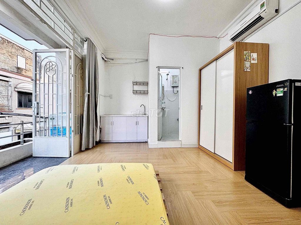 The Royal Court apartment is full of furniture.