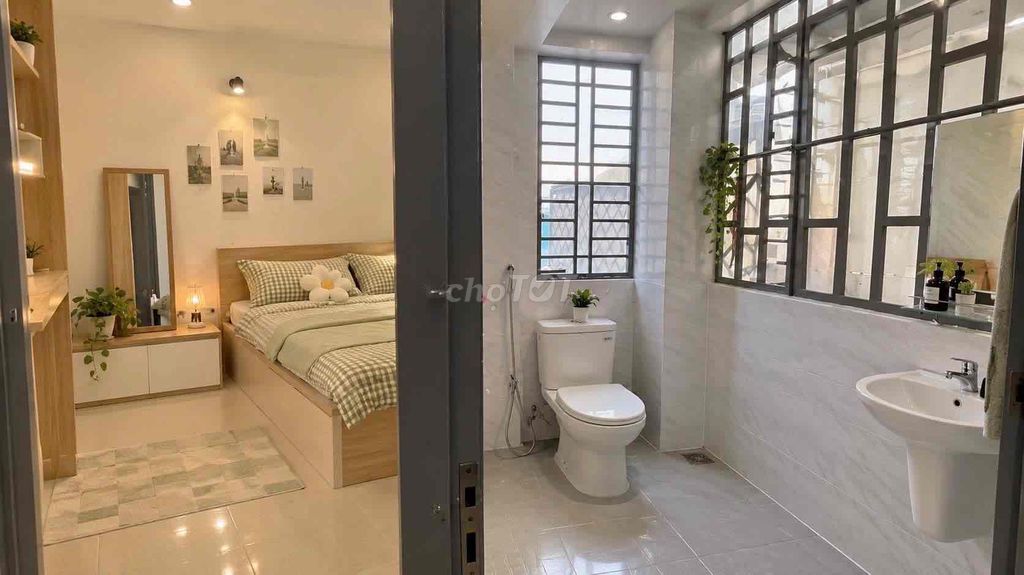 Rent studio full interior right Bình Long - Tân Phú