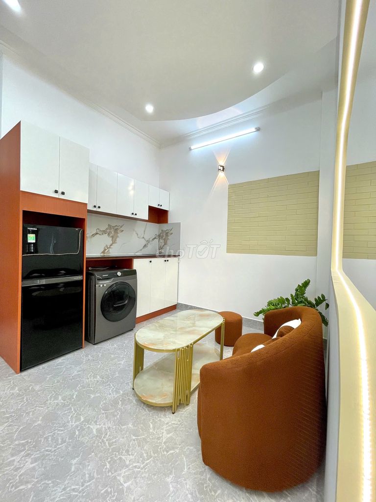 Rent the downtown apartment. 1 Nguyễn Bỉnh Khiêm area 33 meters.