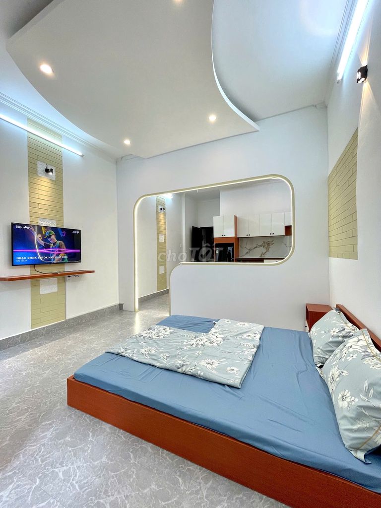 Rent the downtown apartment. 1 Nguyễn Bỉnh Khiêm area 33 meters.