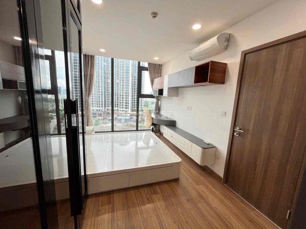 Two bedrooms, two bathrooms.