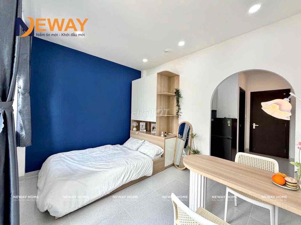 A balcony bedroom, full of beautiful furniture near the new Gò Vấp center.