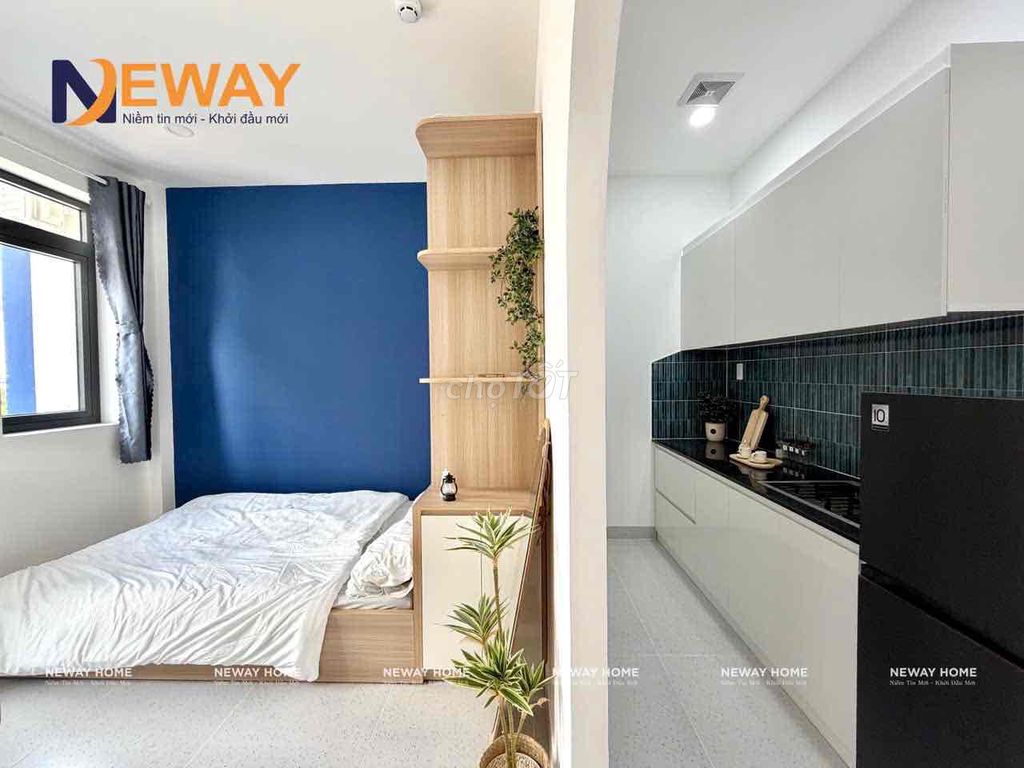 A balcony bedroom, full of beautiful furniture near the new Gò Vấp center.