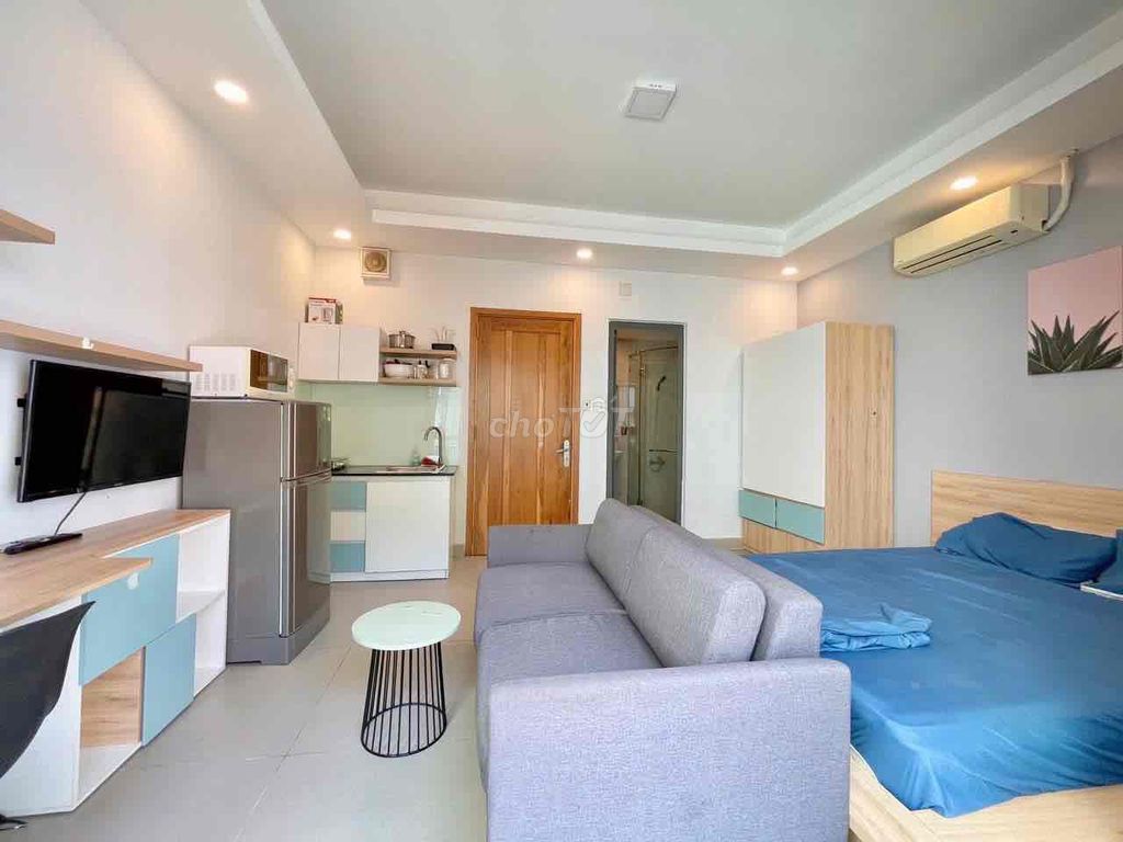 apartment 35 m2 fresh bancol 100% Nơ Trang Long - near the market Mrs. C understand