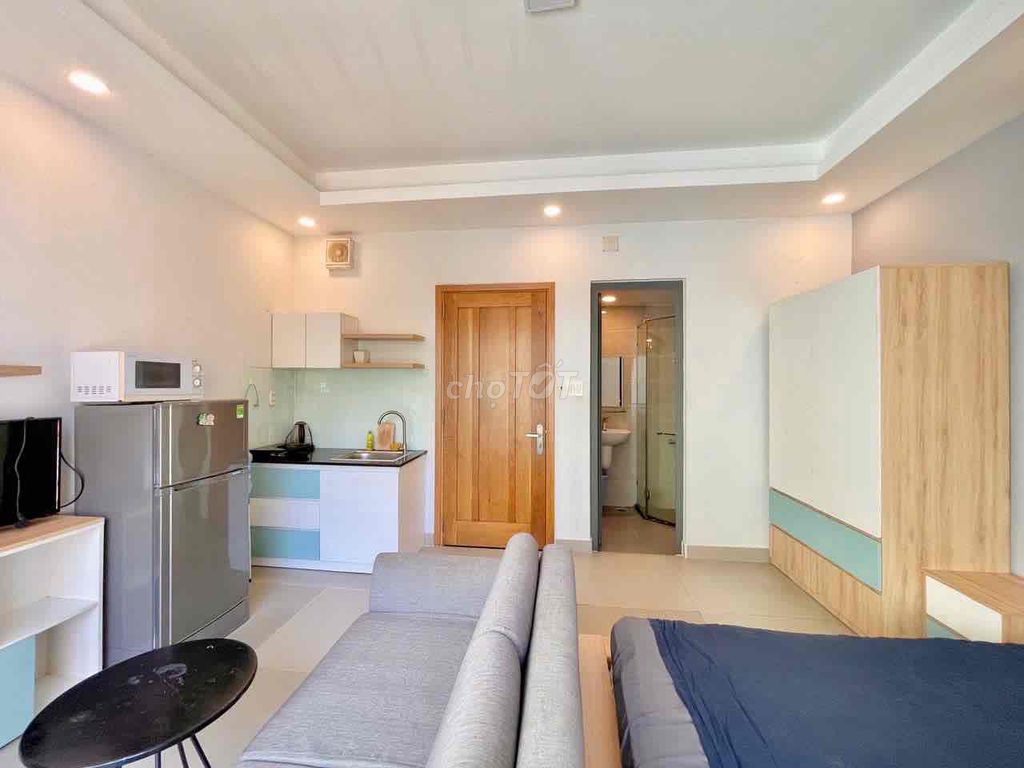 apartment 35 m2 fresh bancol 100% Nơ Trang Long - near the market Mrs. C understand