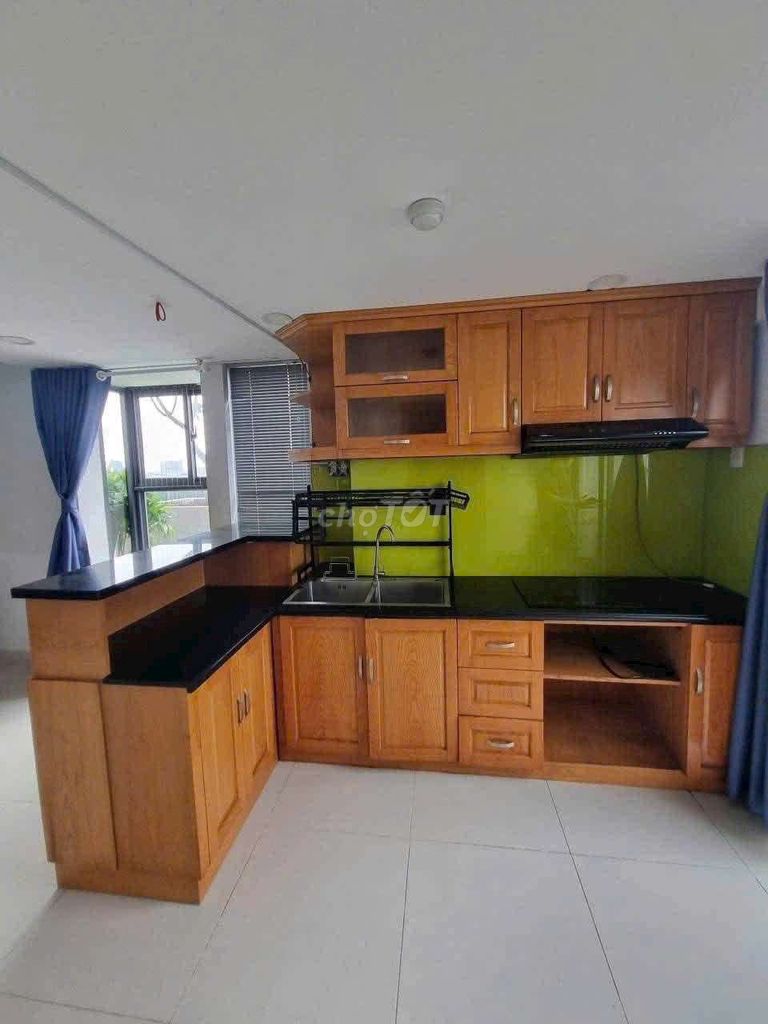 The apartment is a very nice interior toilet, la Astoria District 2 with a pool, cheap