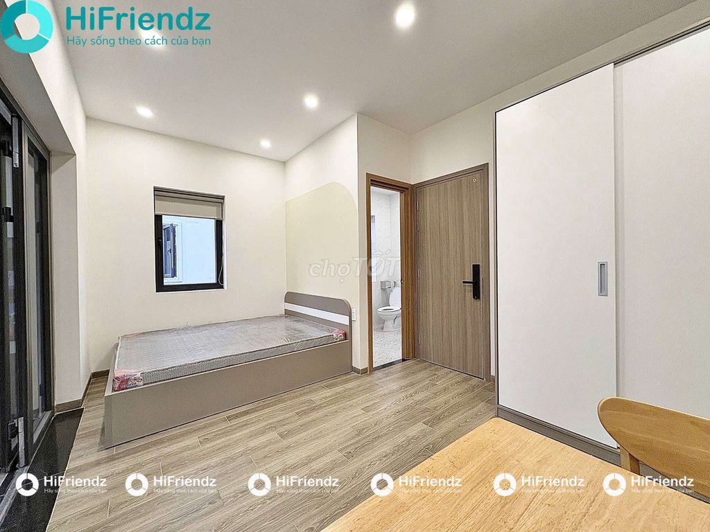 Room service one bedroom full interior - with private washing machines