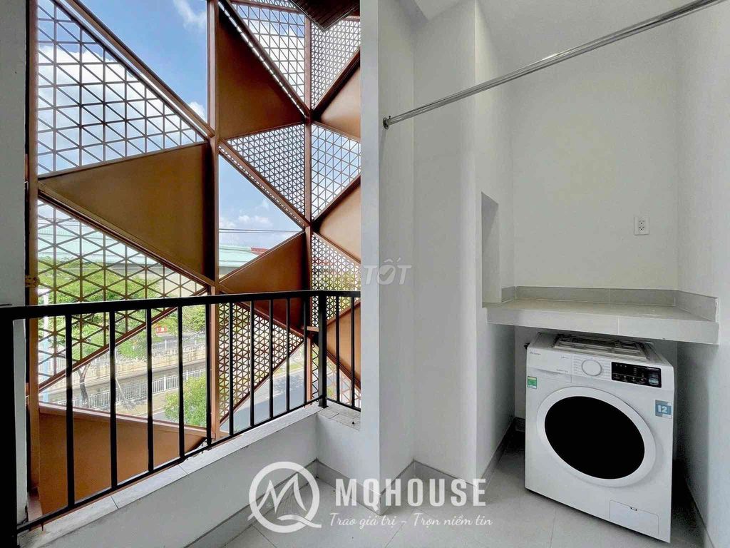 Two bedrooms private washing machine Cách Mạng Tháng 8 interior.