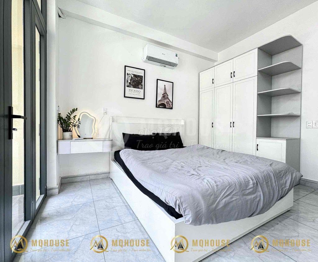 Superscop. A kitchen bedroom. A super open balcony in District 3.