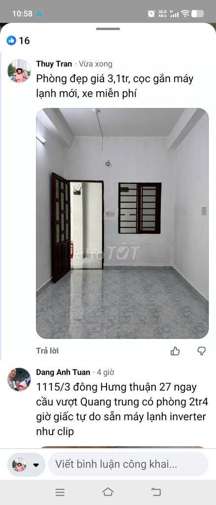 Nice room opposite Etown Republic 13. Tân Bình