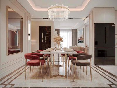 Three bedrooms, two toilets, 113 M2 apartments, two cityland. Advanced interior