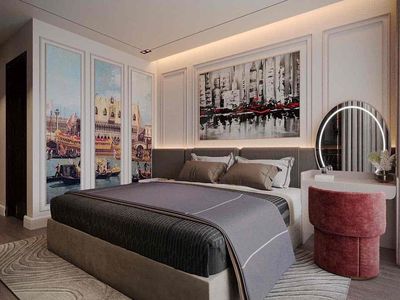 Three bedrooms, two toilets, 113 M2 apartments, two cityland. Advanced interior