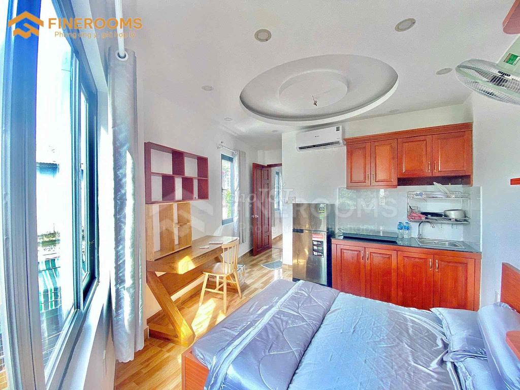 Studio Phan Văn Trị - a wide, cool window for only 5 million3 free cars