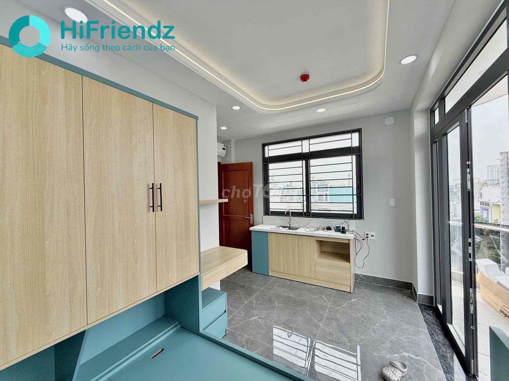 Rent your own balcony studio, beautiful interior-- Lê Đình Cẩn, Bình Tân